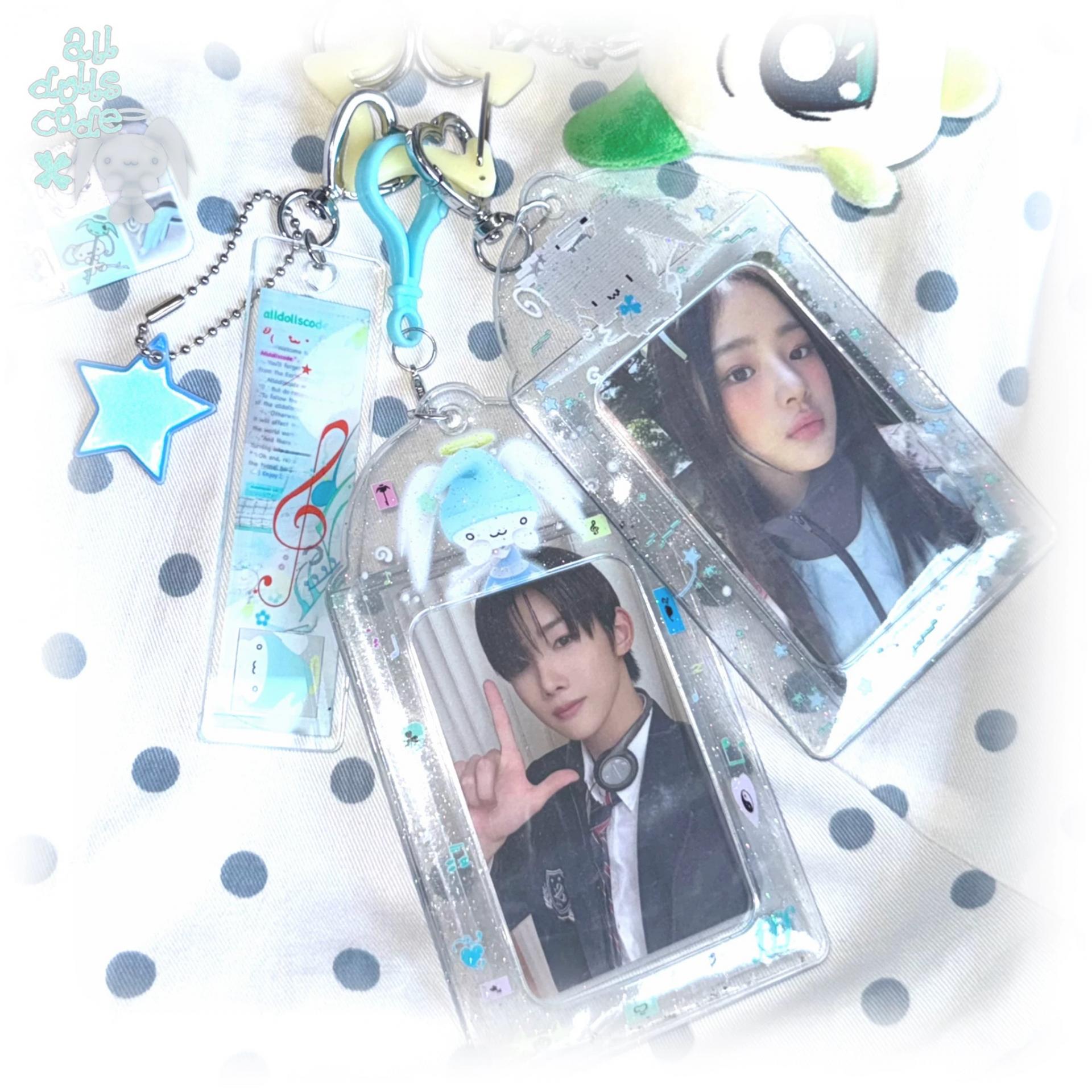 Transparent PVC card holder (2types)
