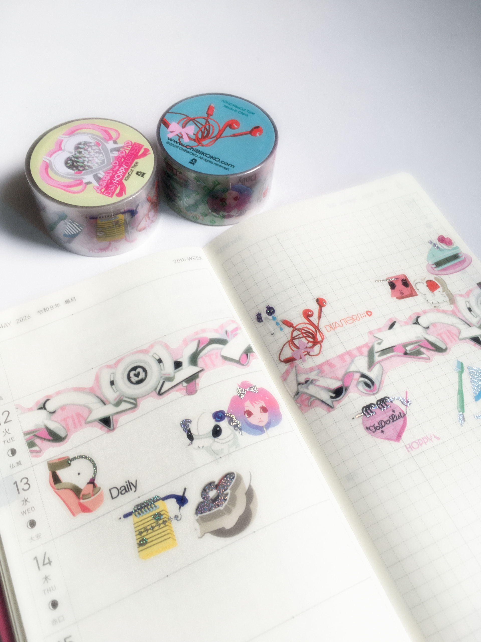 [ChiBiKOKO] A!DHD KissCut Tape