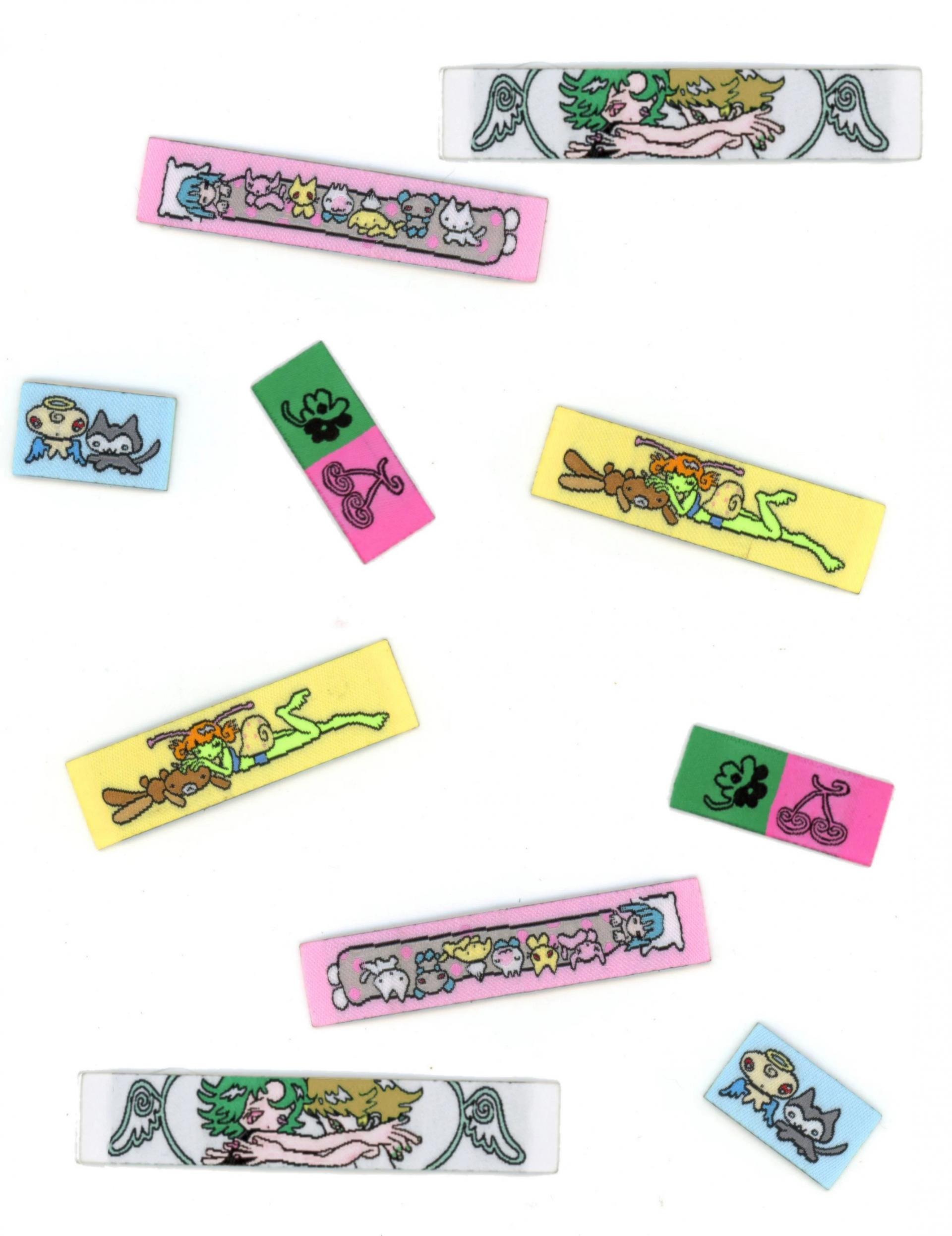 Fabric sticker