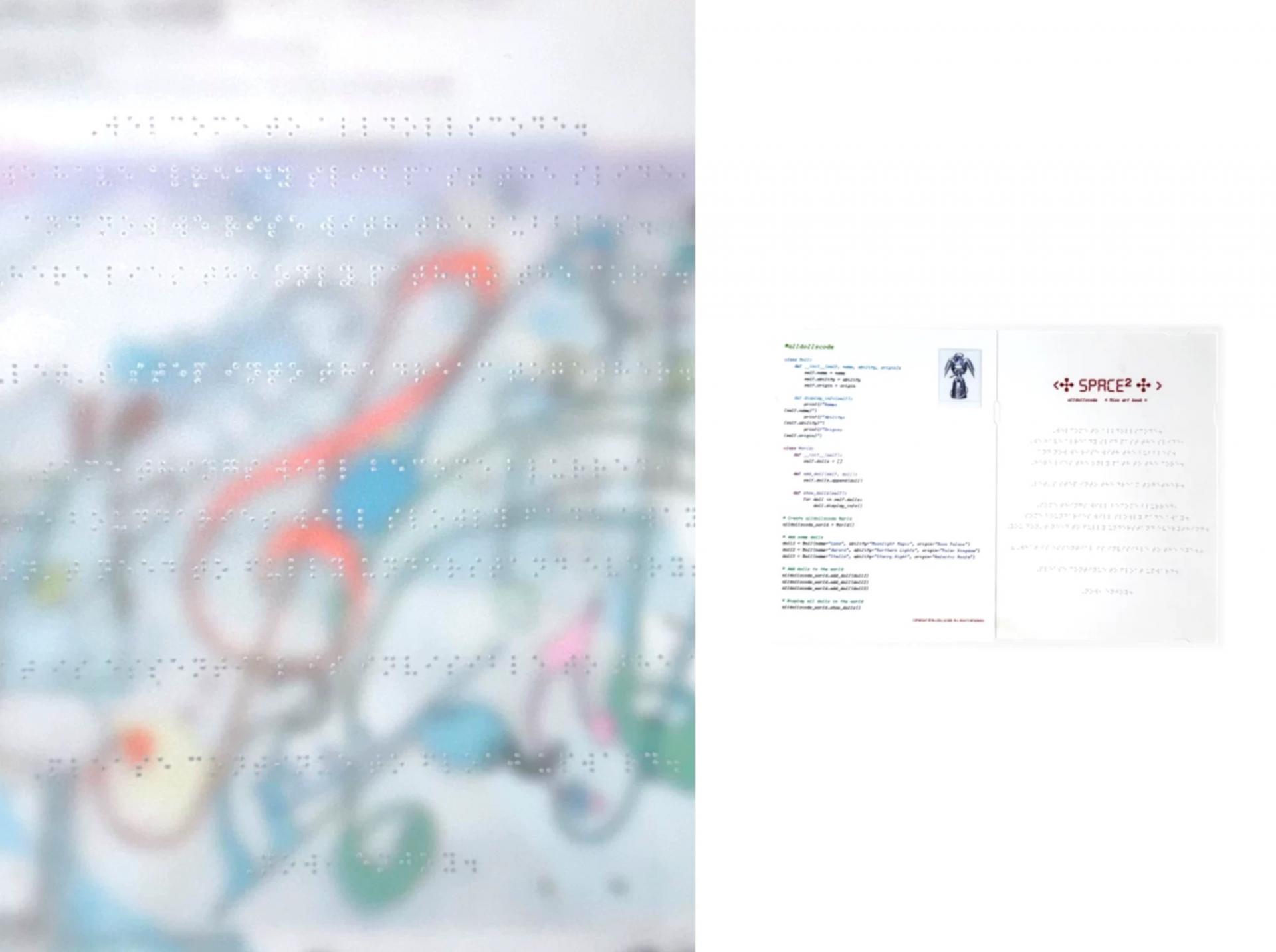 [alldollscode] 『 space² 』 Riso Artbook