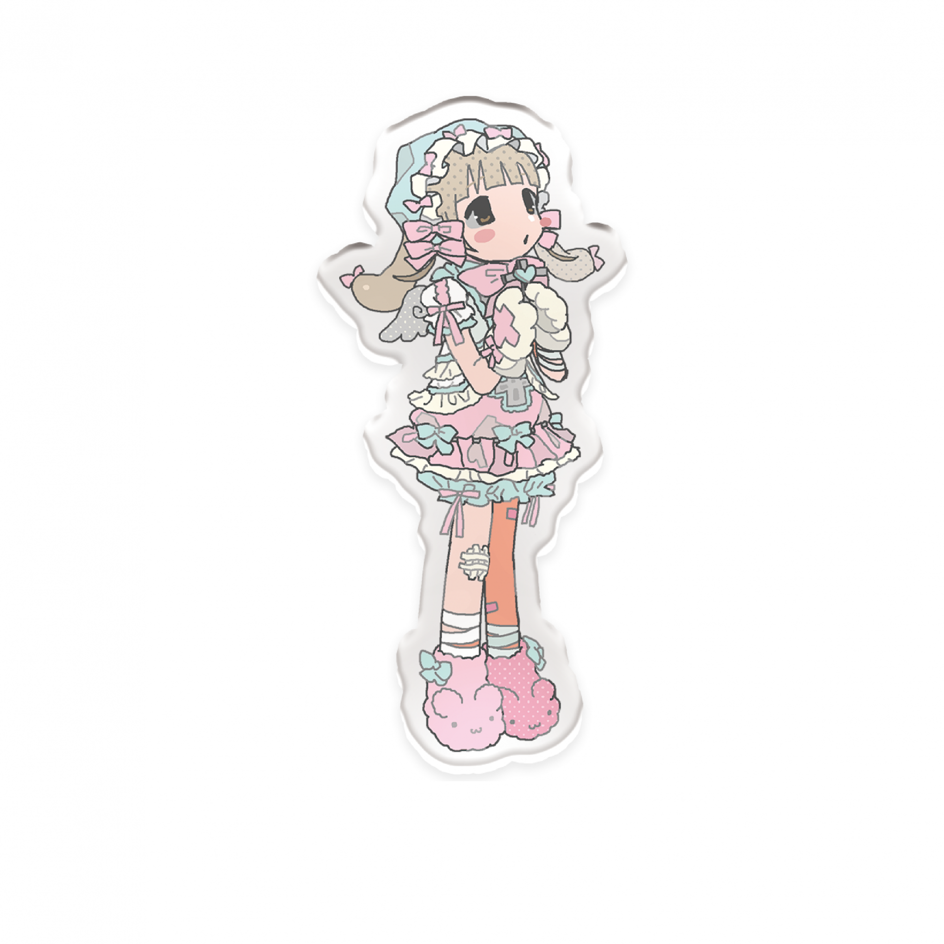 [Kiyo Island] 2.0 Main Visual Goods - Acrylic Stand (pink)