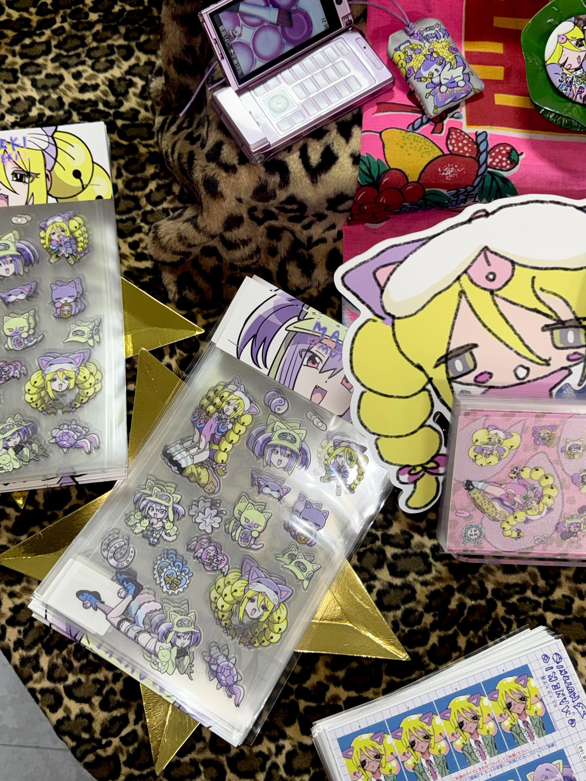 maneki muteki sticker