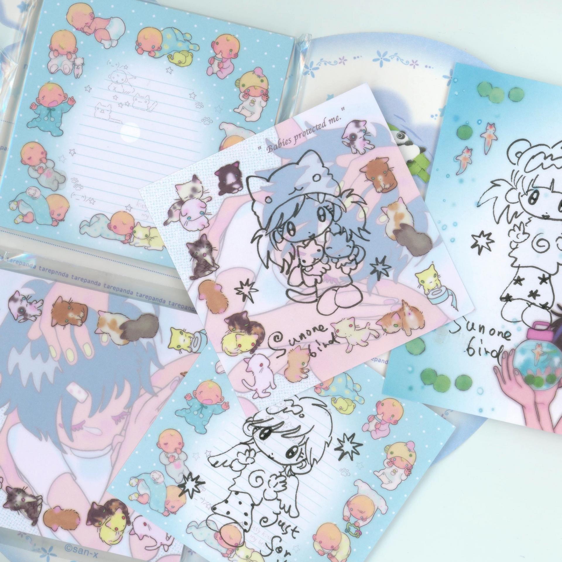 Baby Kitty memo pad