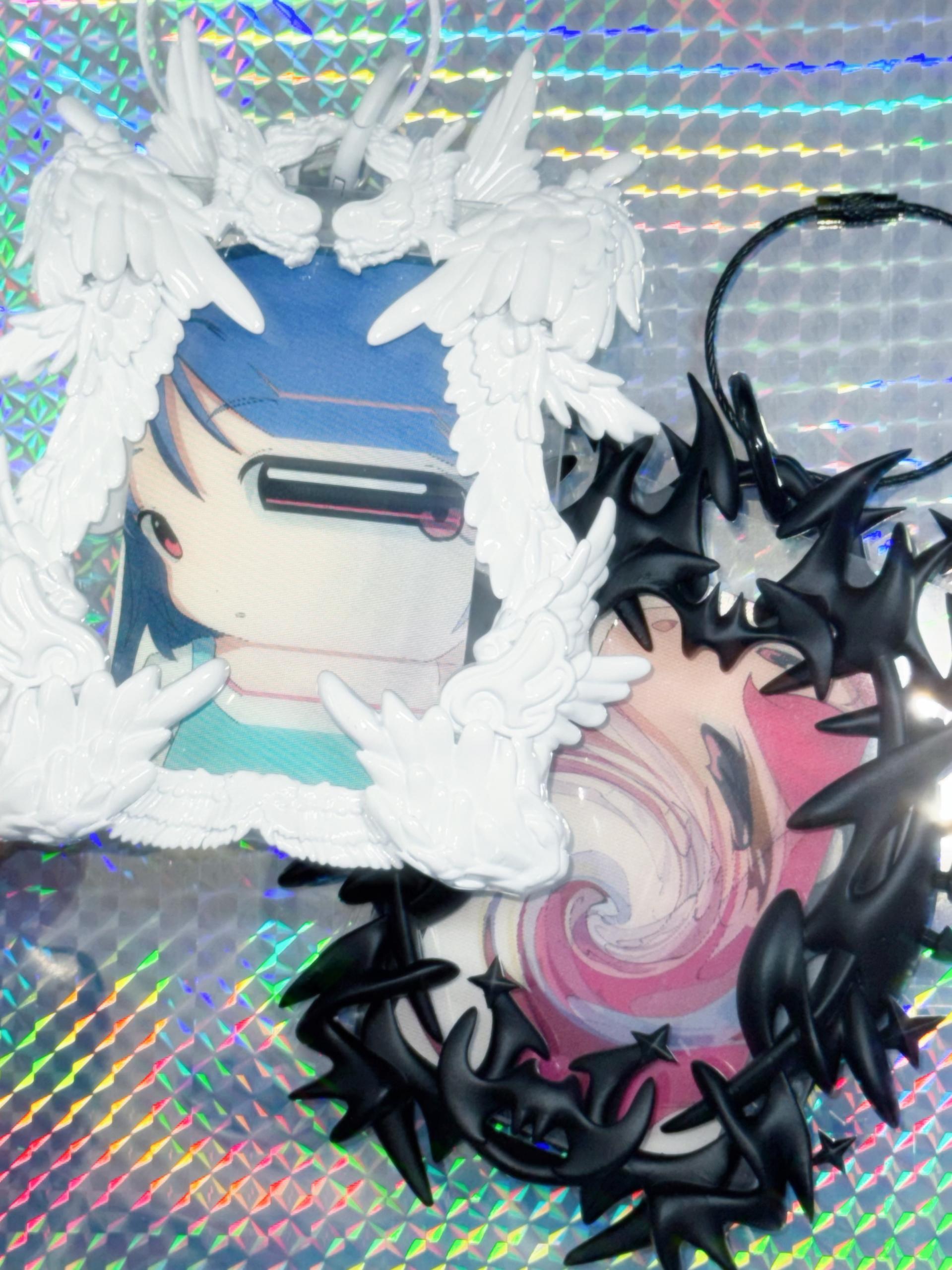 3D card holder (angel)