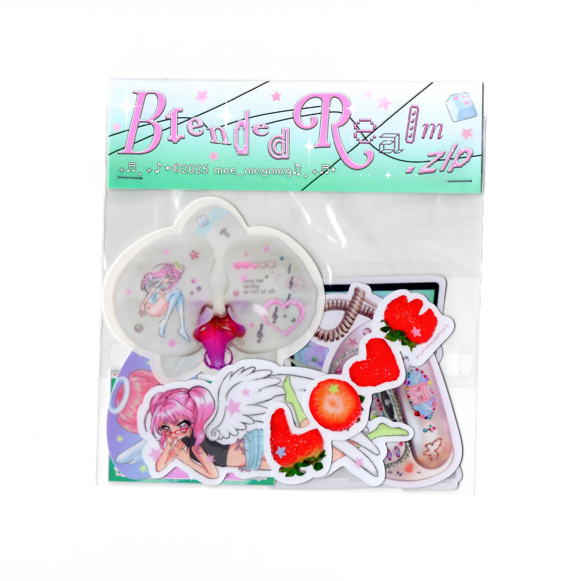 Blended Realm .zip - sticker pack -