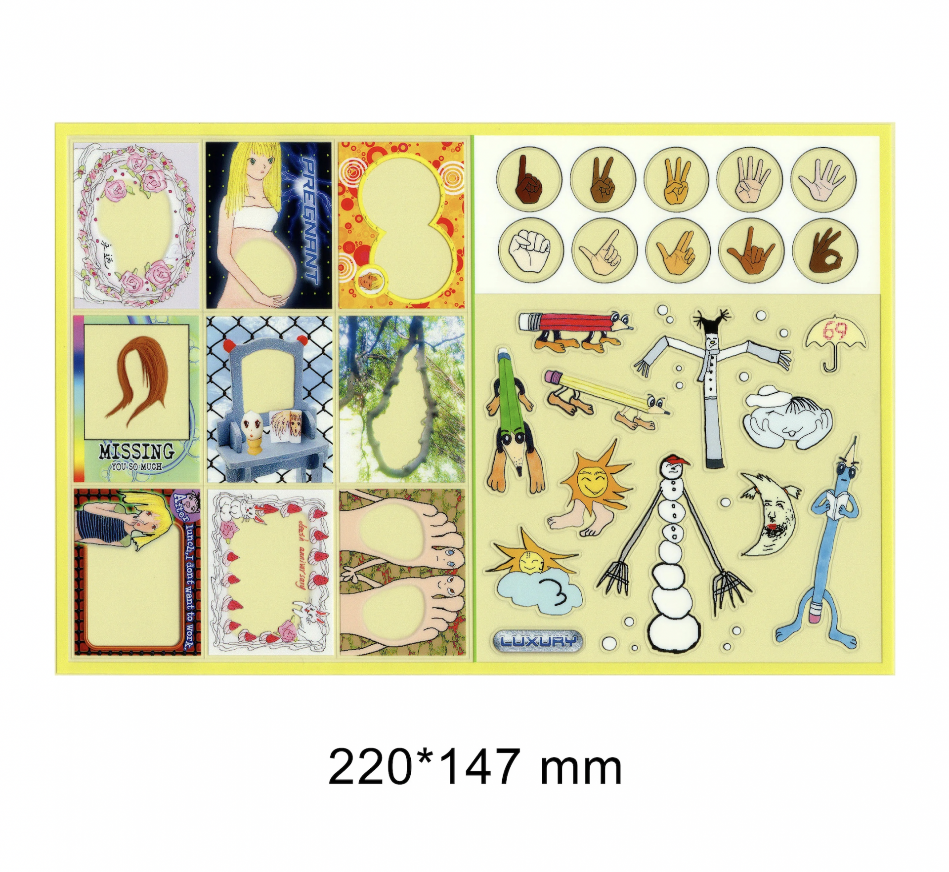 Photo Frame & Daily Life sticker