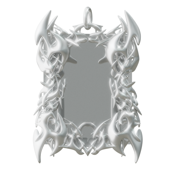 3D card holder (silver)
