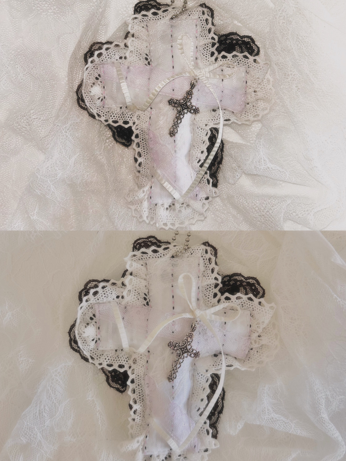 amethyxt hair pin-key charm