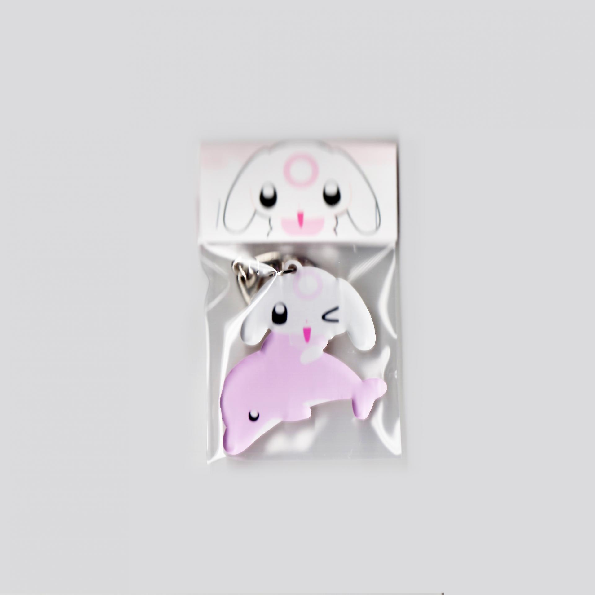 pinky usagi-yan acrylic key holder