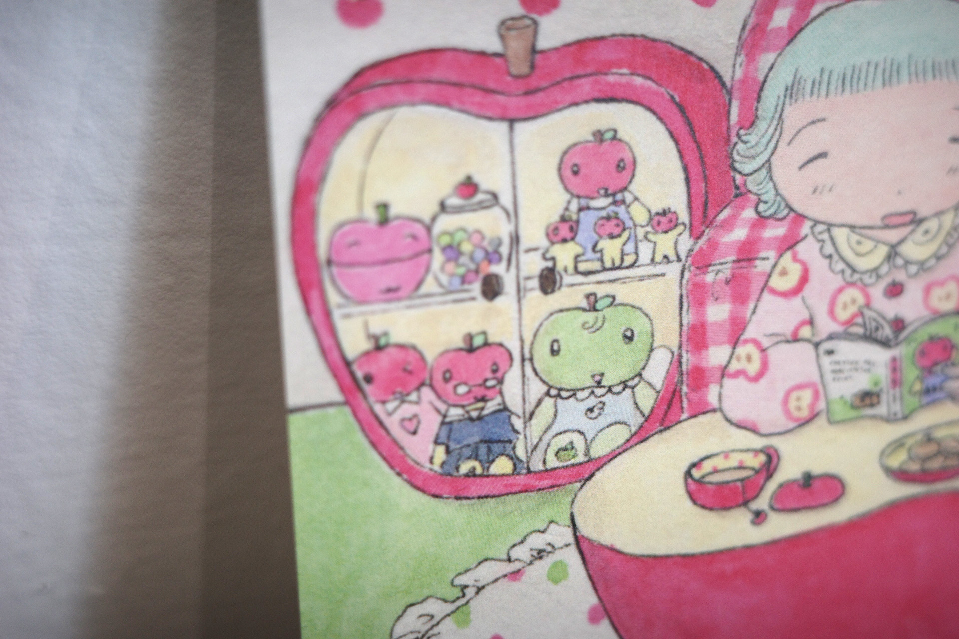 Happy apple room 엽서