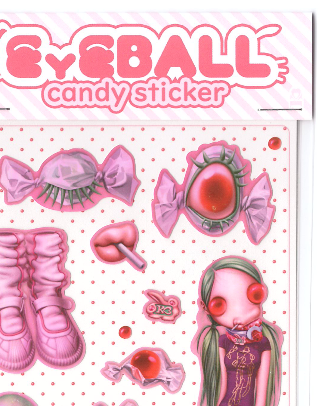 Eyeball candy sticker (2types)