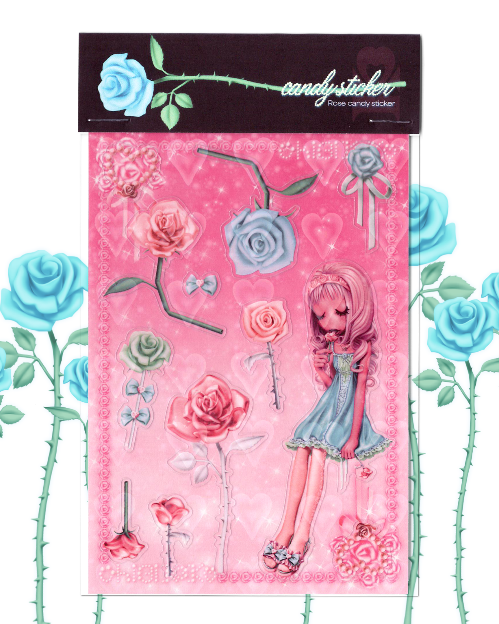 Rose candy 스티커