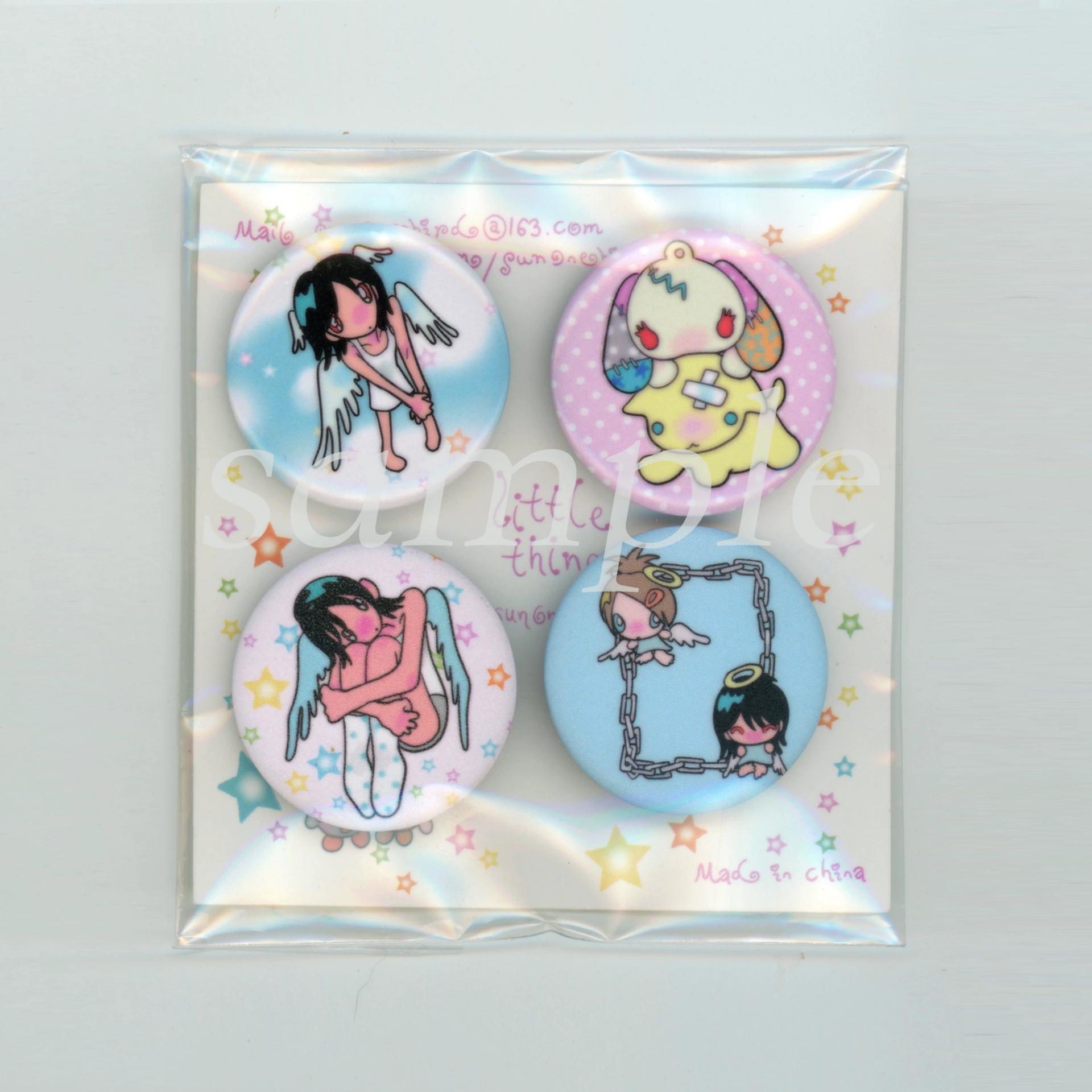 mini pin button set (2types)