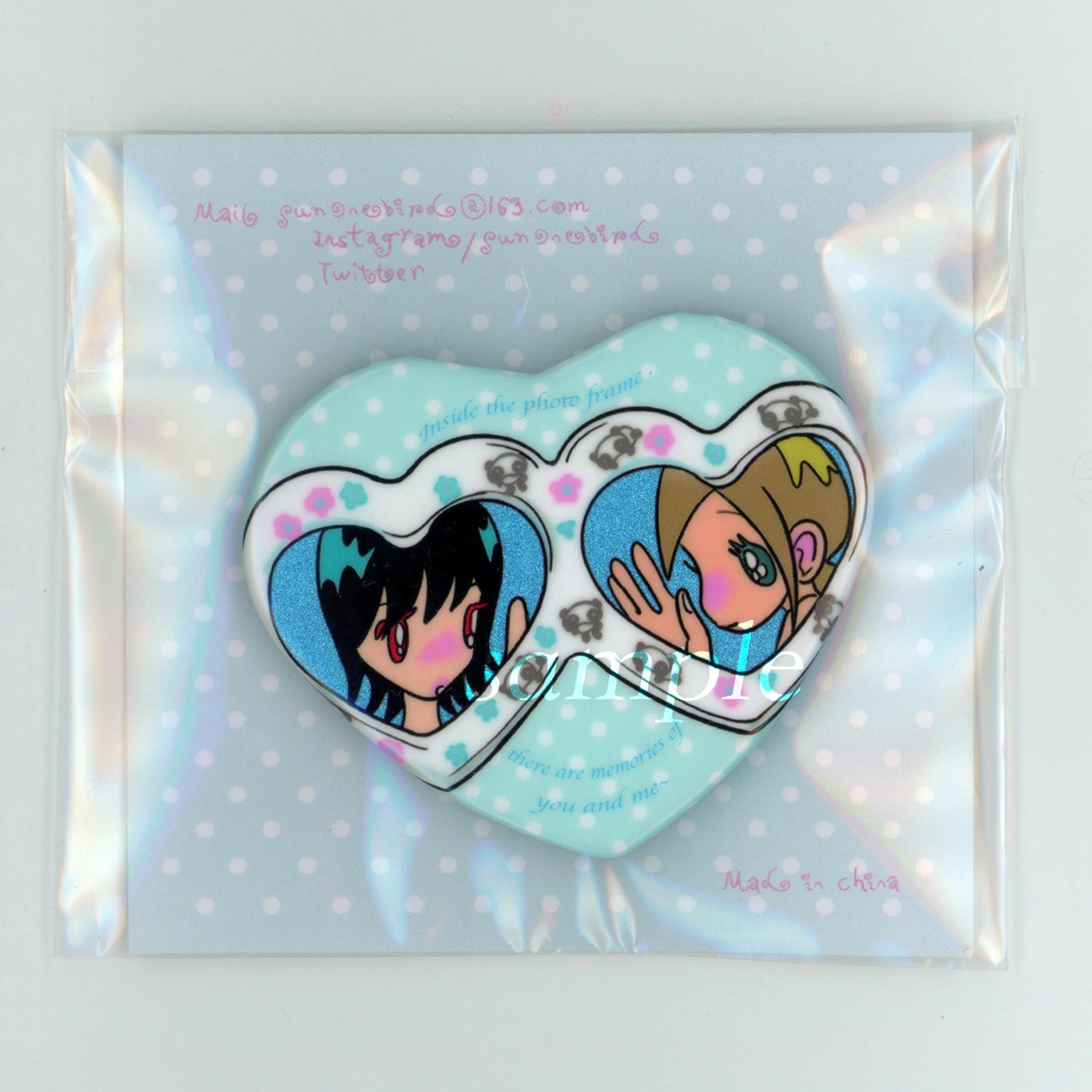 heart badge
