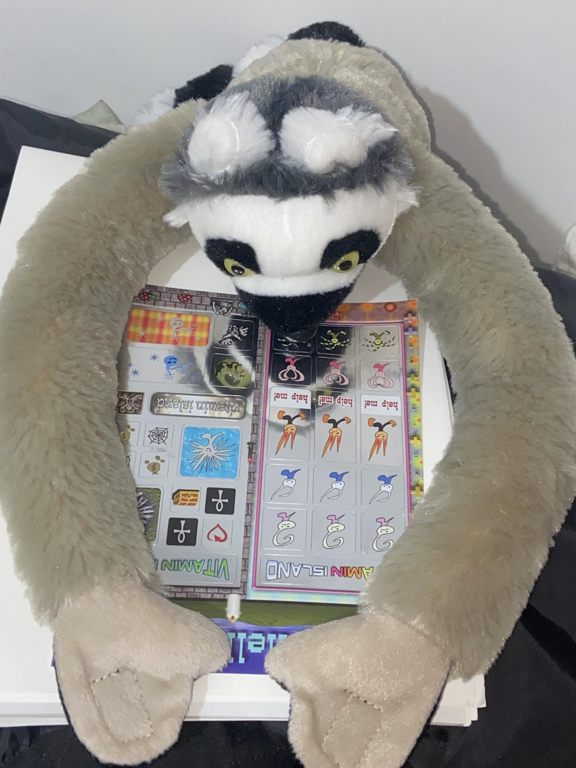 happy hell hole sticekr (silver ver.)