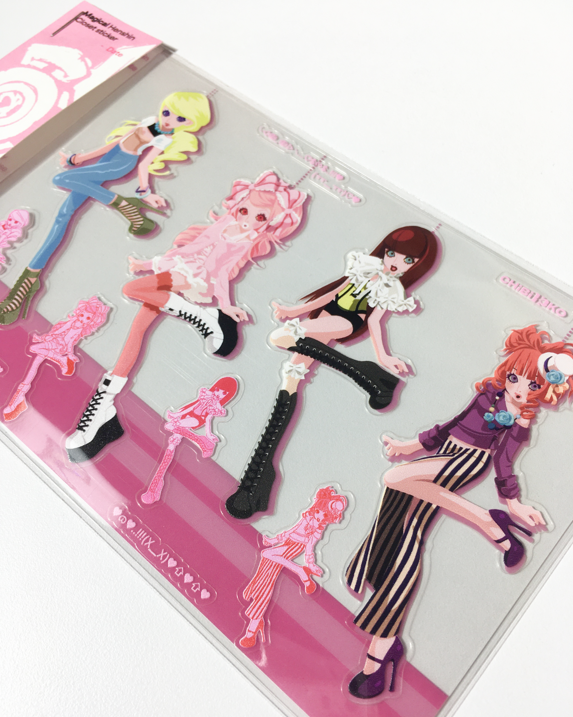 [ChiBiKOKO] Magical Henshin Closet sticker - Date