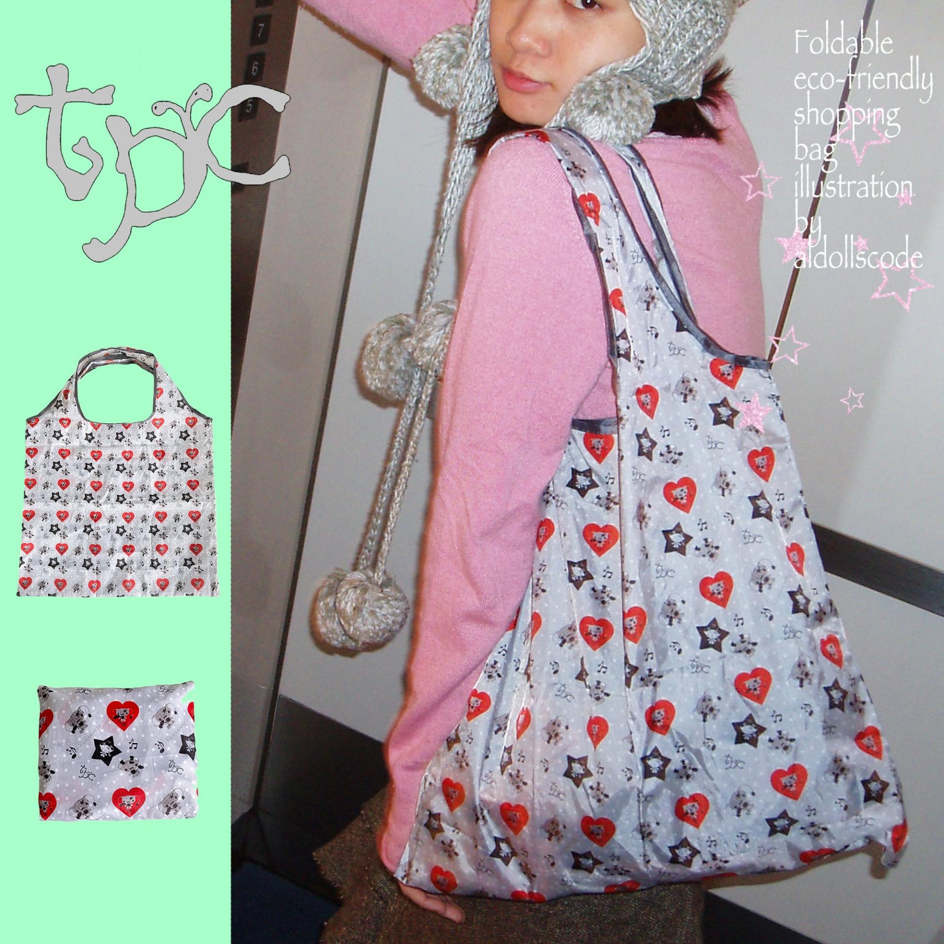 Transparent Cave x Alldollscode * Foldable Eco Bag