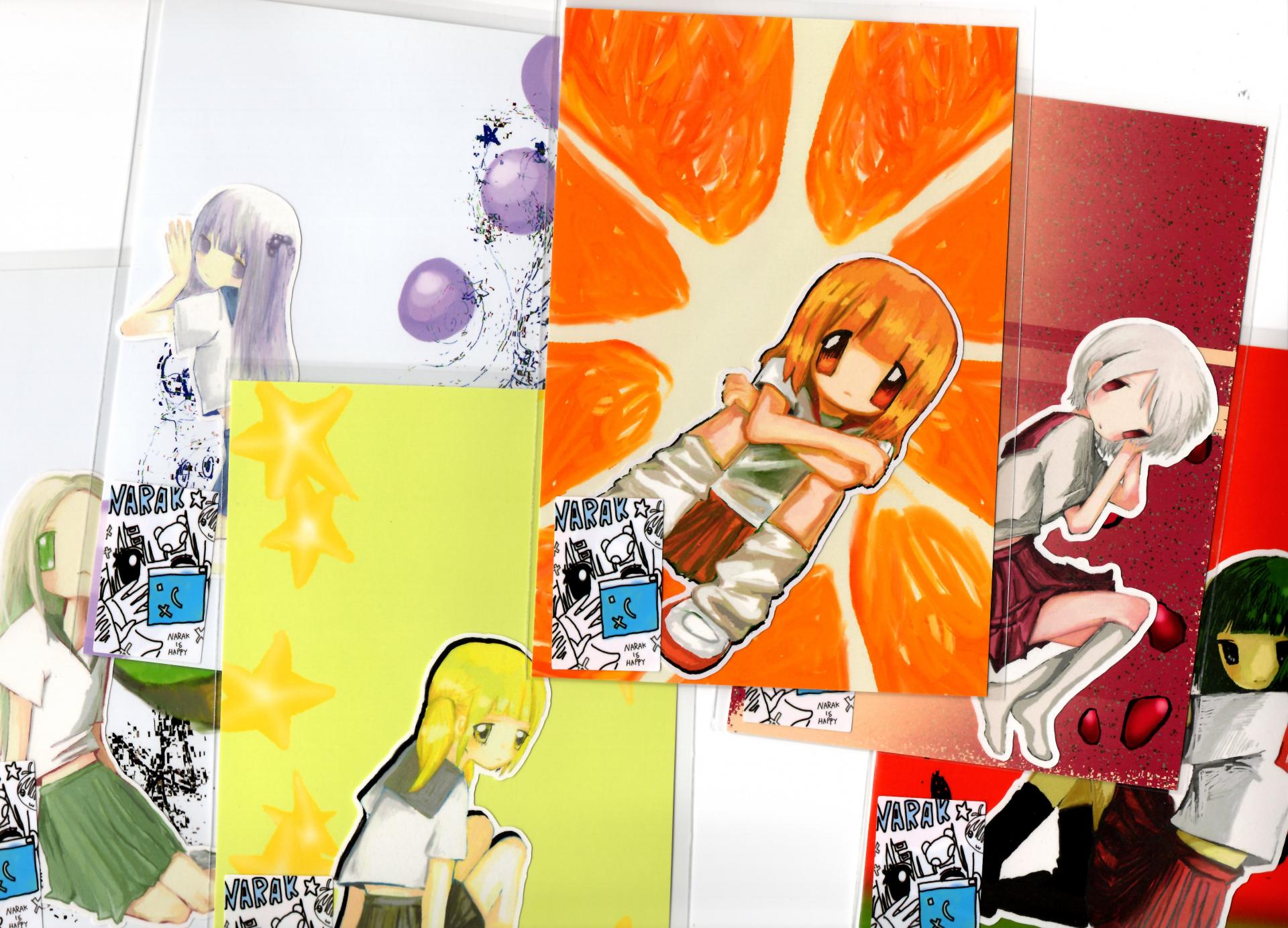 Allergy to fruit sticker series