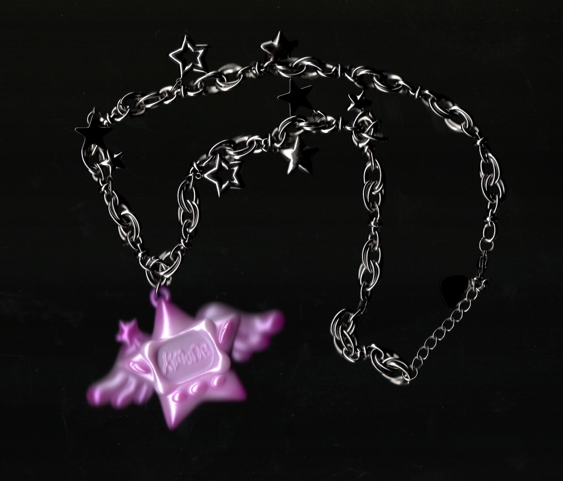 CYBER-STAR GALORE : Necklace (2colors)