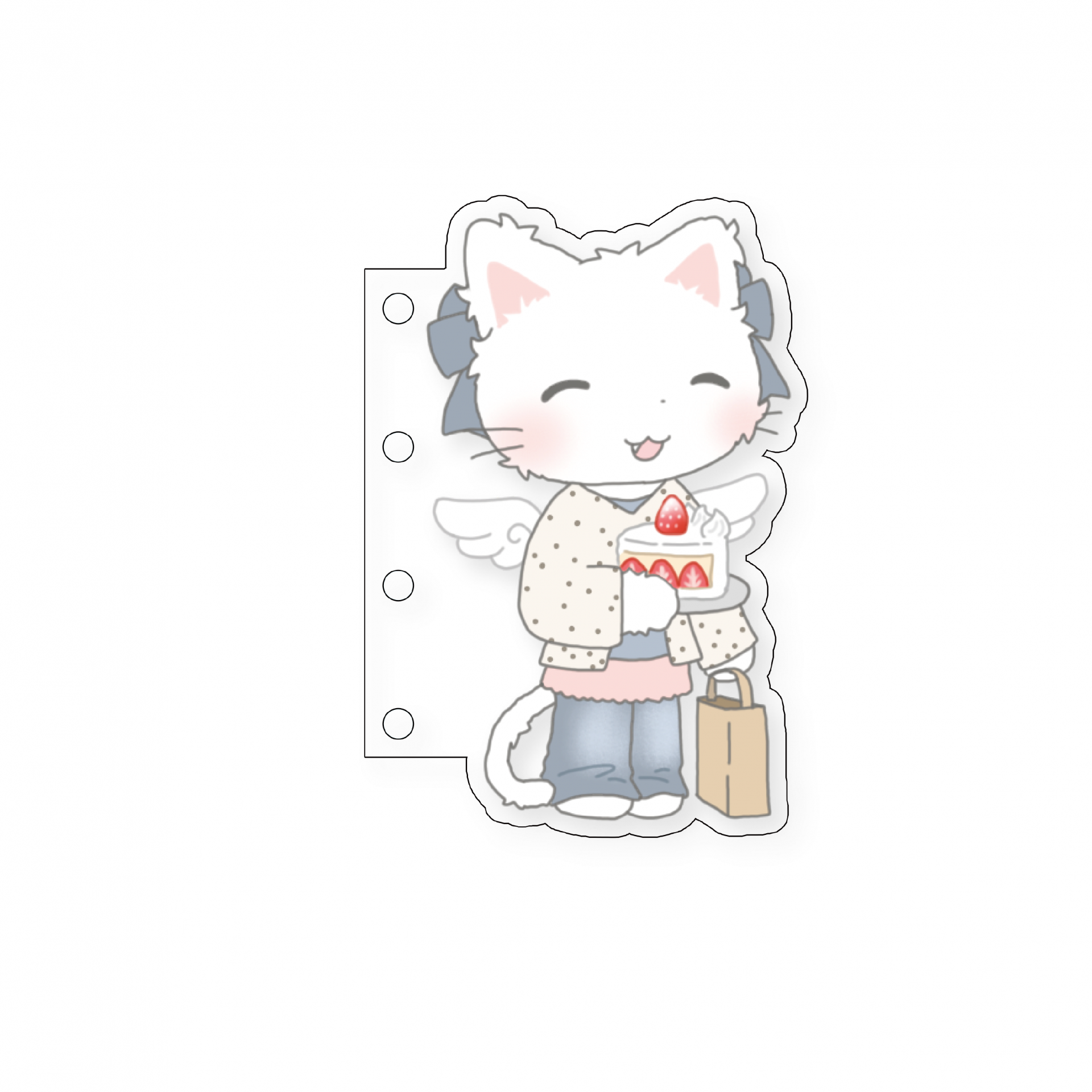 [Kiyo Island] x arsene - Index Insert (Strawberry Cat)