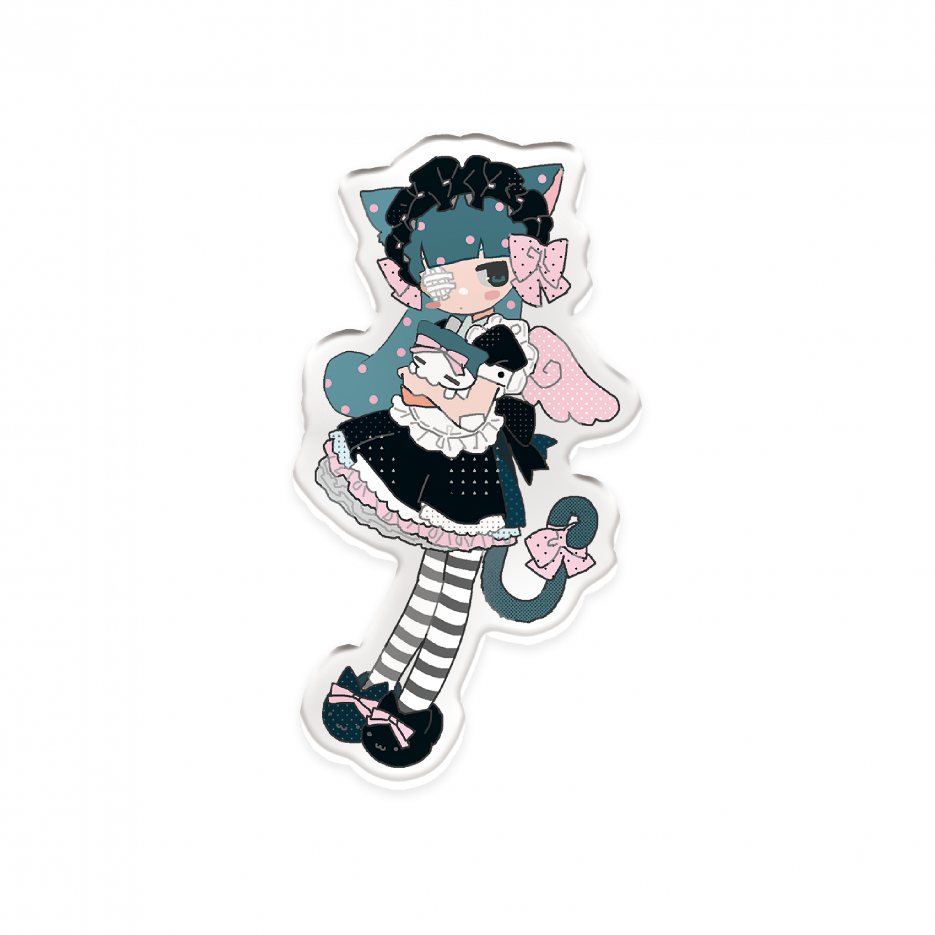 [Kiyo Island] 2.0 메인비주얼 굿즈 - 아크릴스탠드 (black)