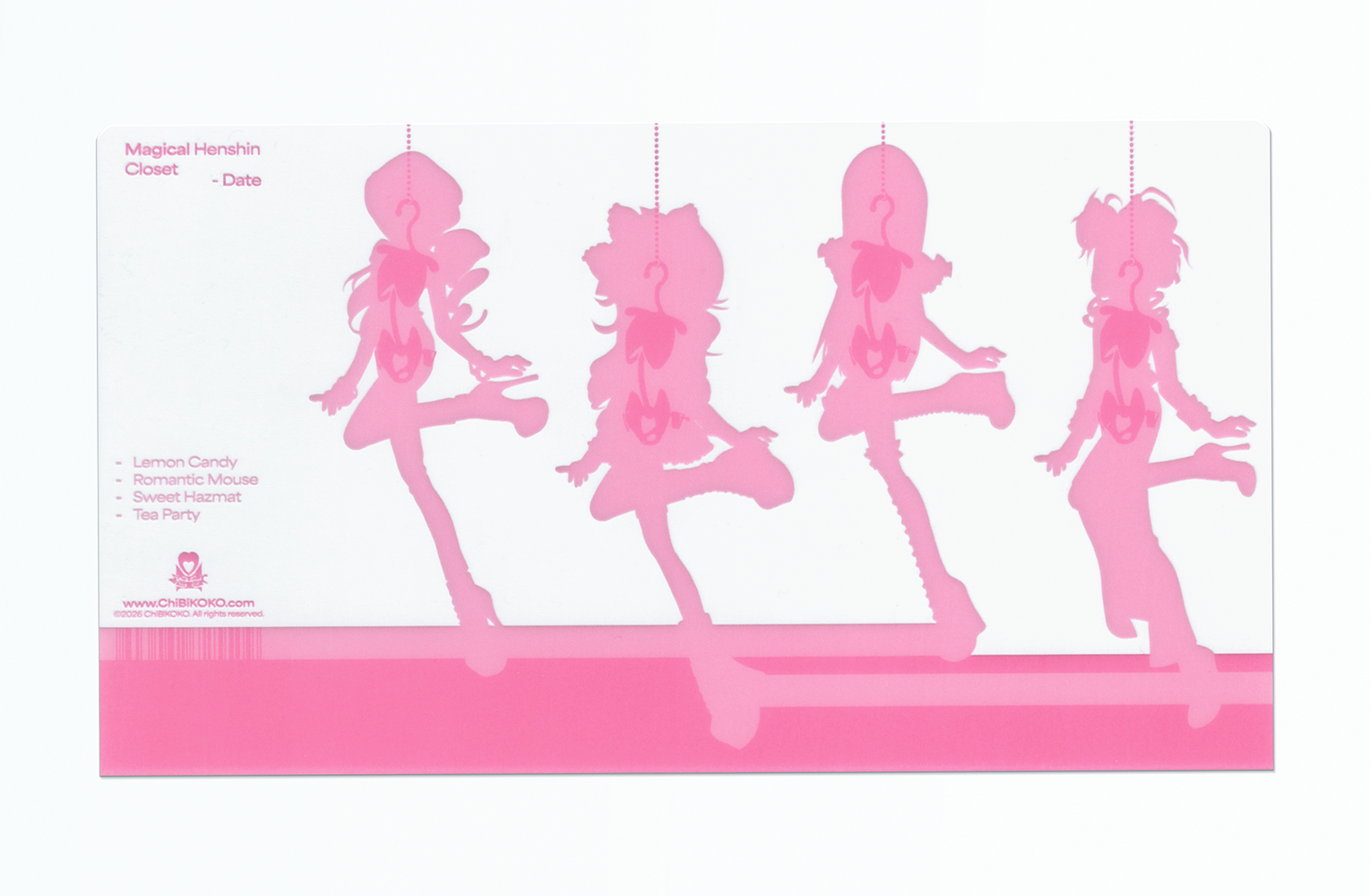 [ChiBiKOKO] Magical Henshin Closet sticker - Date