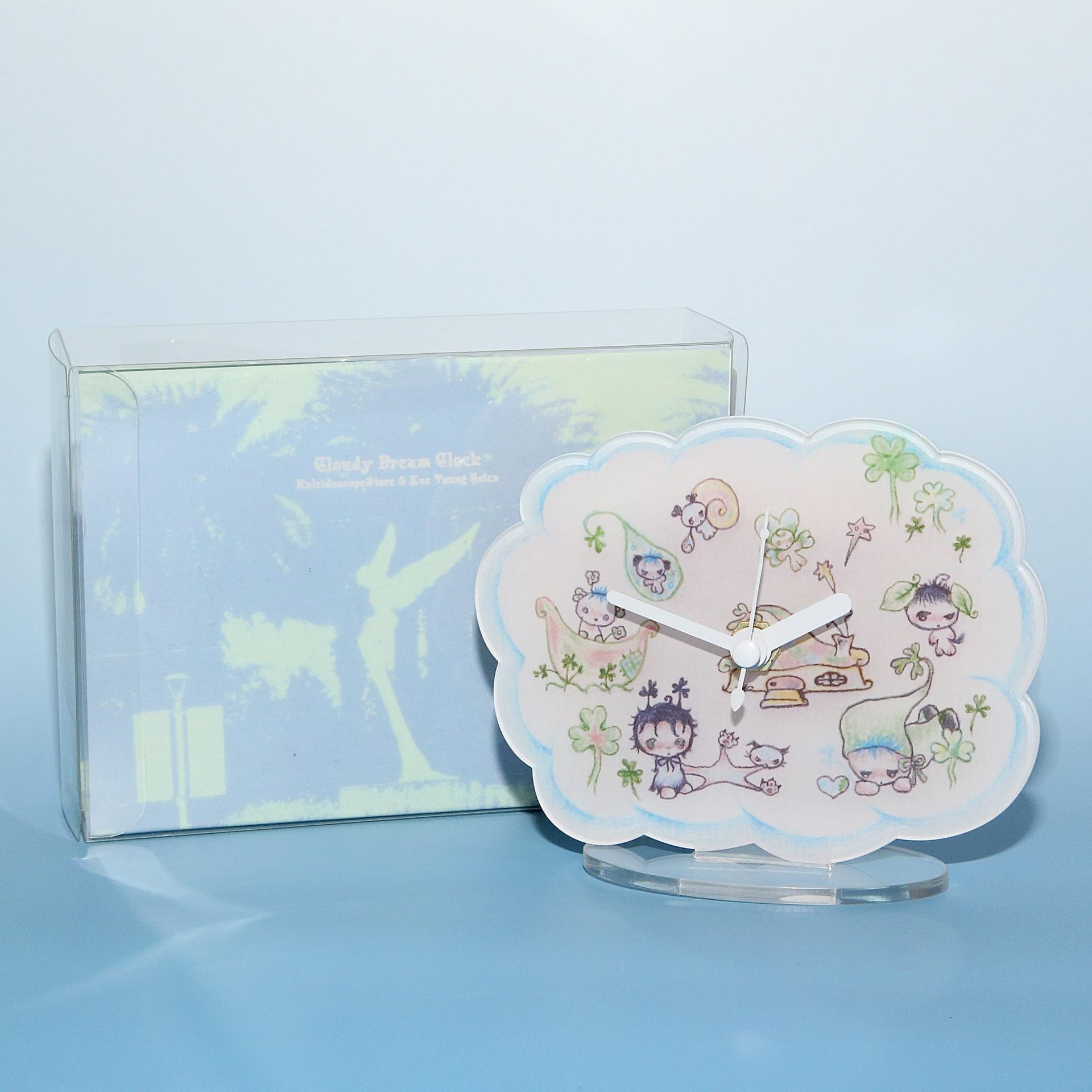 Cloudy dream clock