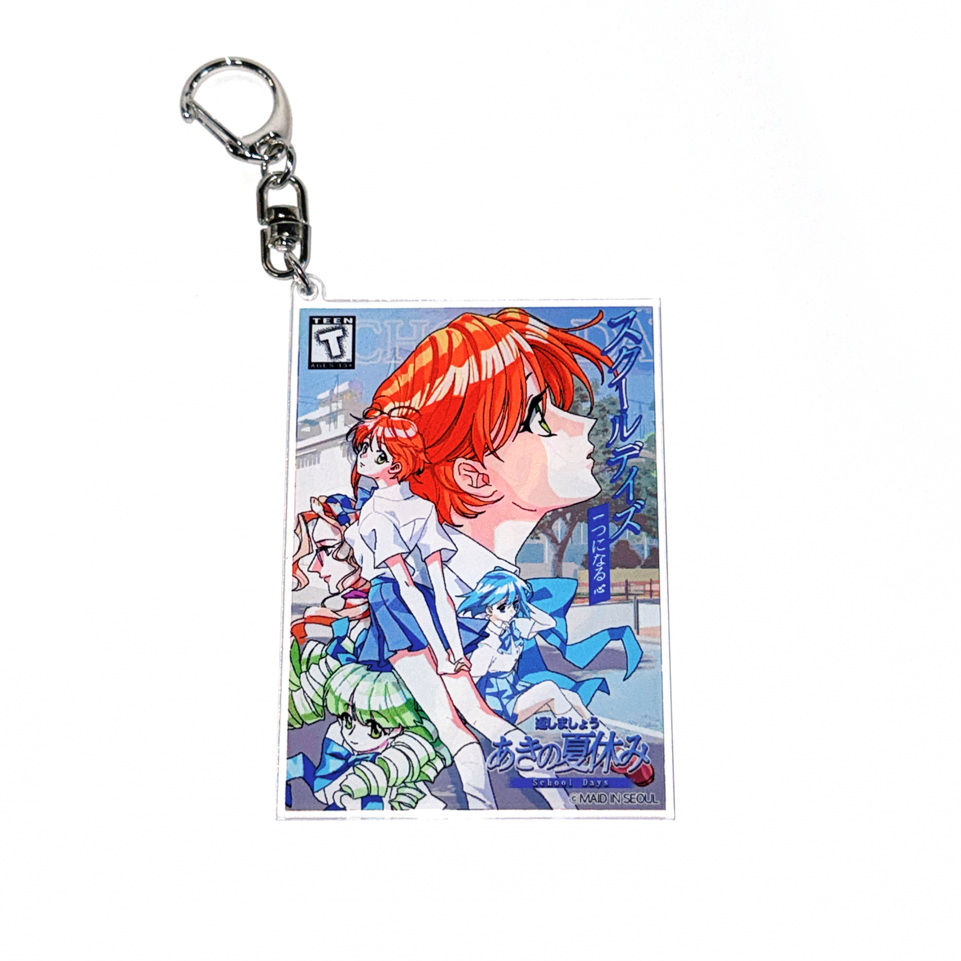 [Maid in Seoul] SchoolDays Acrylic Keyring