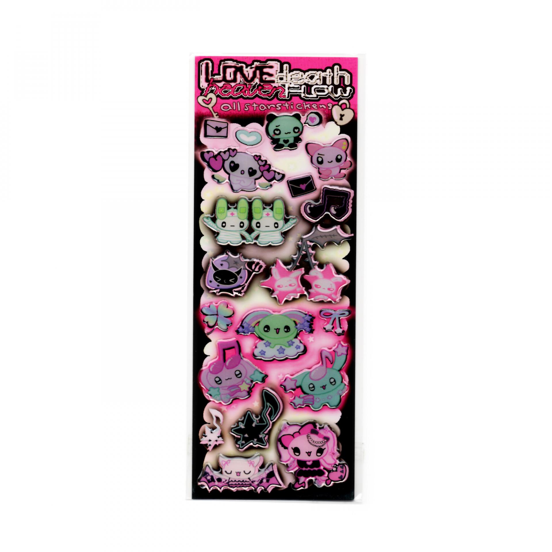 [love.death.heaven.flow] love.death.heaven.flow allstar ★ sticker