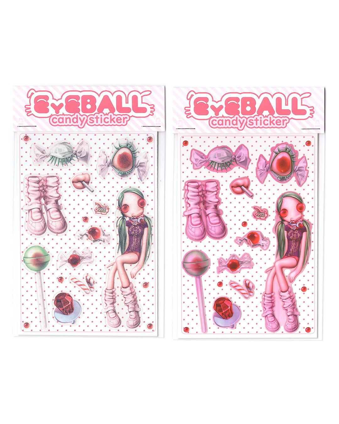 Eyeball candy sticker (2types)