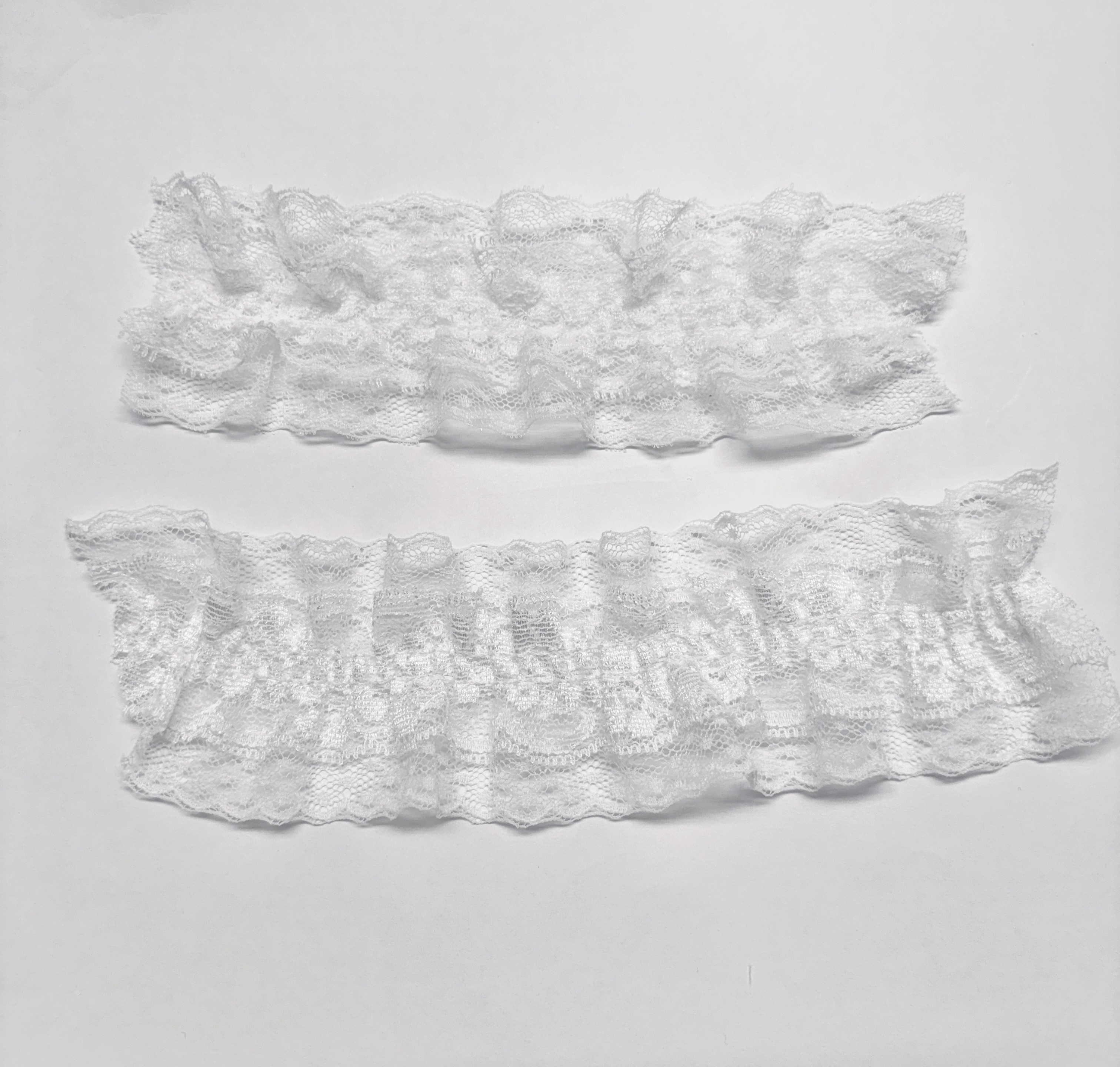 Glitter T Garter (white)