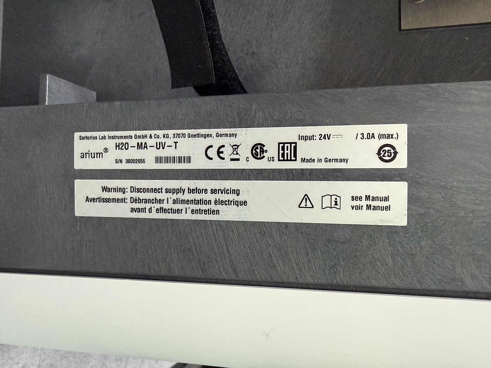 Sartorius Arium mini PLUS