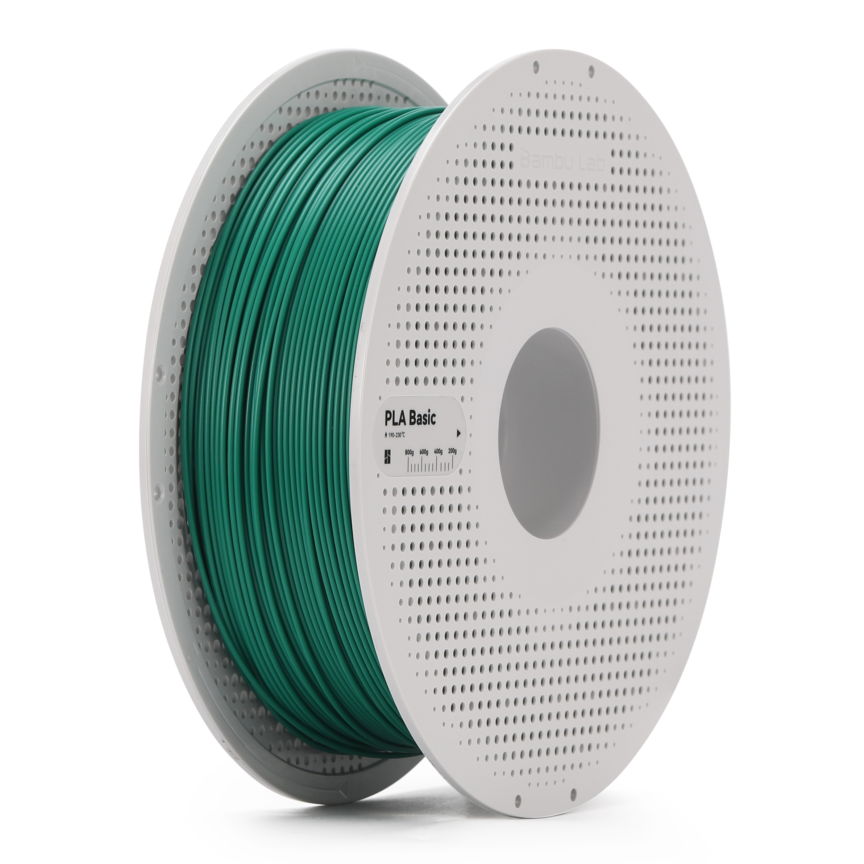 Bambu Lab PLA Basic 녹색 필라멘트 스풀