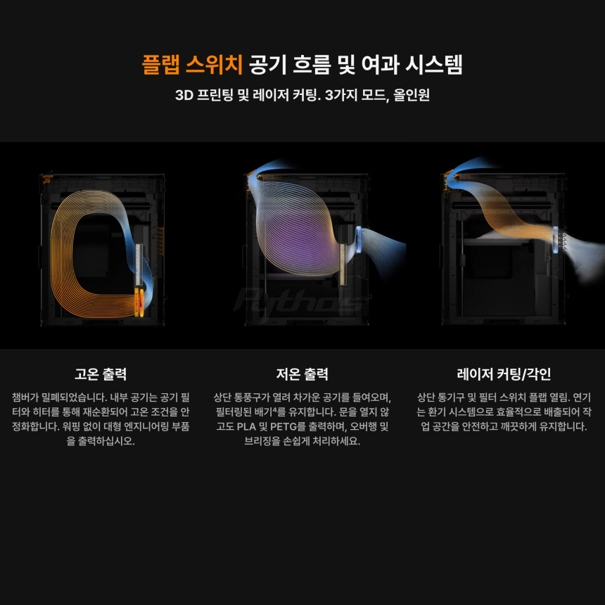 뱀부랩 H2S Combo 3D프린터 (글로벌 한국판)