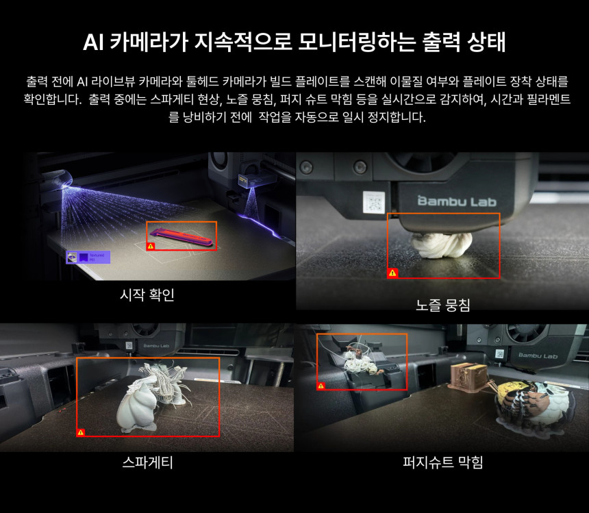 뱀부랩 X2D Combo 뱀부랩 3D프린터 (글로벌 한국판)