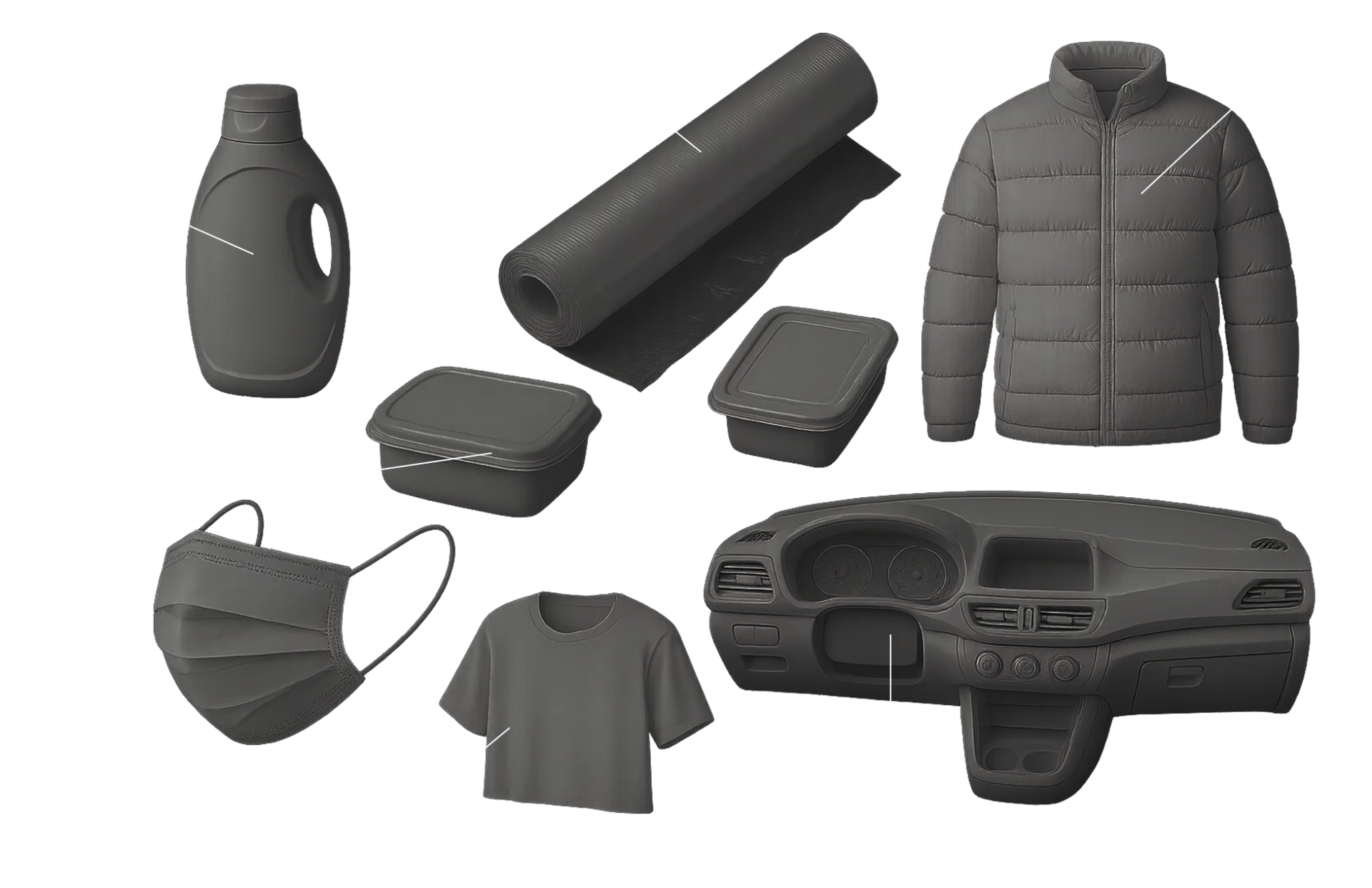 Terracle product applications labeled