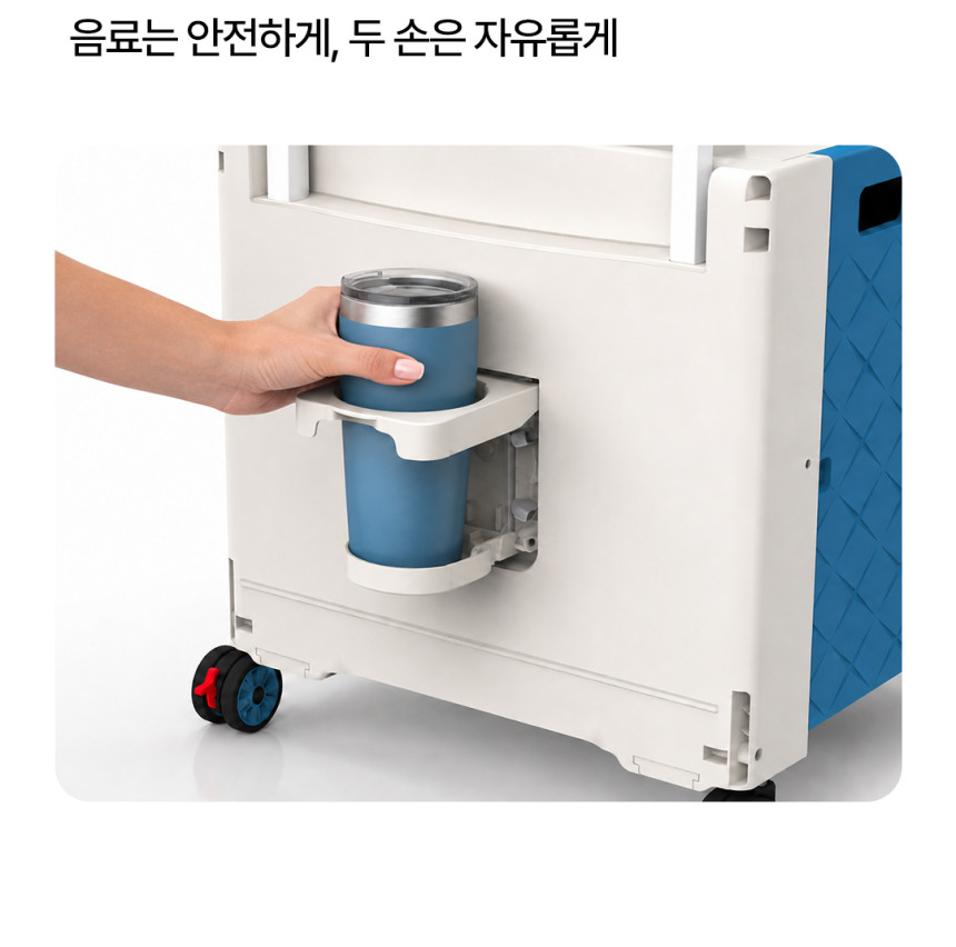 도그독 퍼스트 프리미엄 폴드50 접이식 폴딩카트 캠핑 장바구니 쇼핑 캐리어 4바퀴