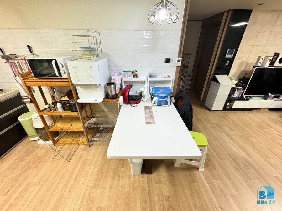 경기광주 장지동 쓰레기집 청소 주방 작업 후 위생적으로 정돈된 공간
