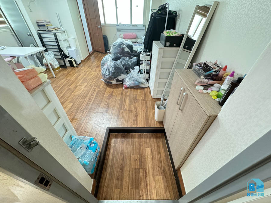 강서구 가양동 쓰레기집 청소 생활공간을 복원한 원룸 작업 후