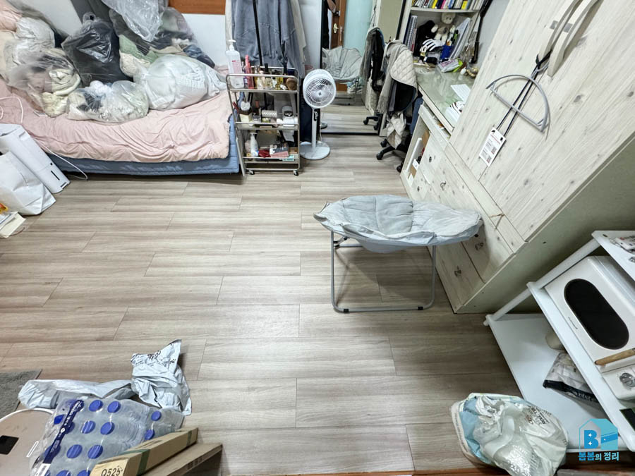 금천구 독산동 쓰레기집 정리된 방 청소 후