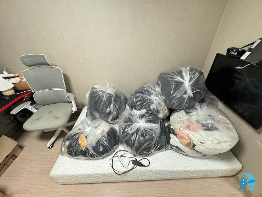 강서구 우장산동 생활쓰레기를 정리한 깔끔한 방 청소 후