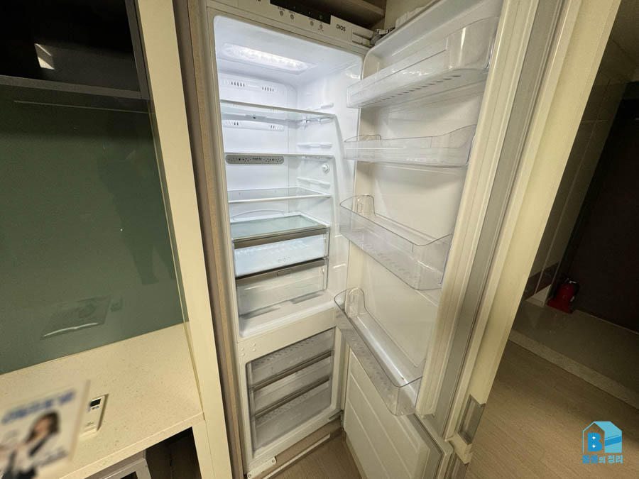 동작구 노량진동 이사폐기 냉장고 정리 완료 모습