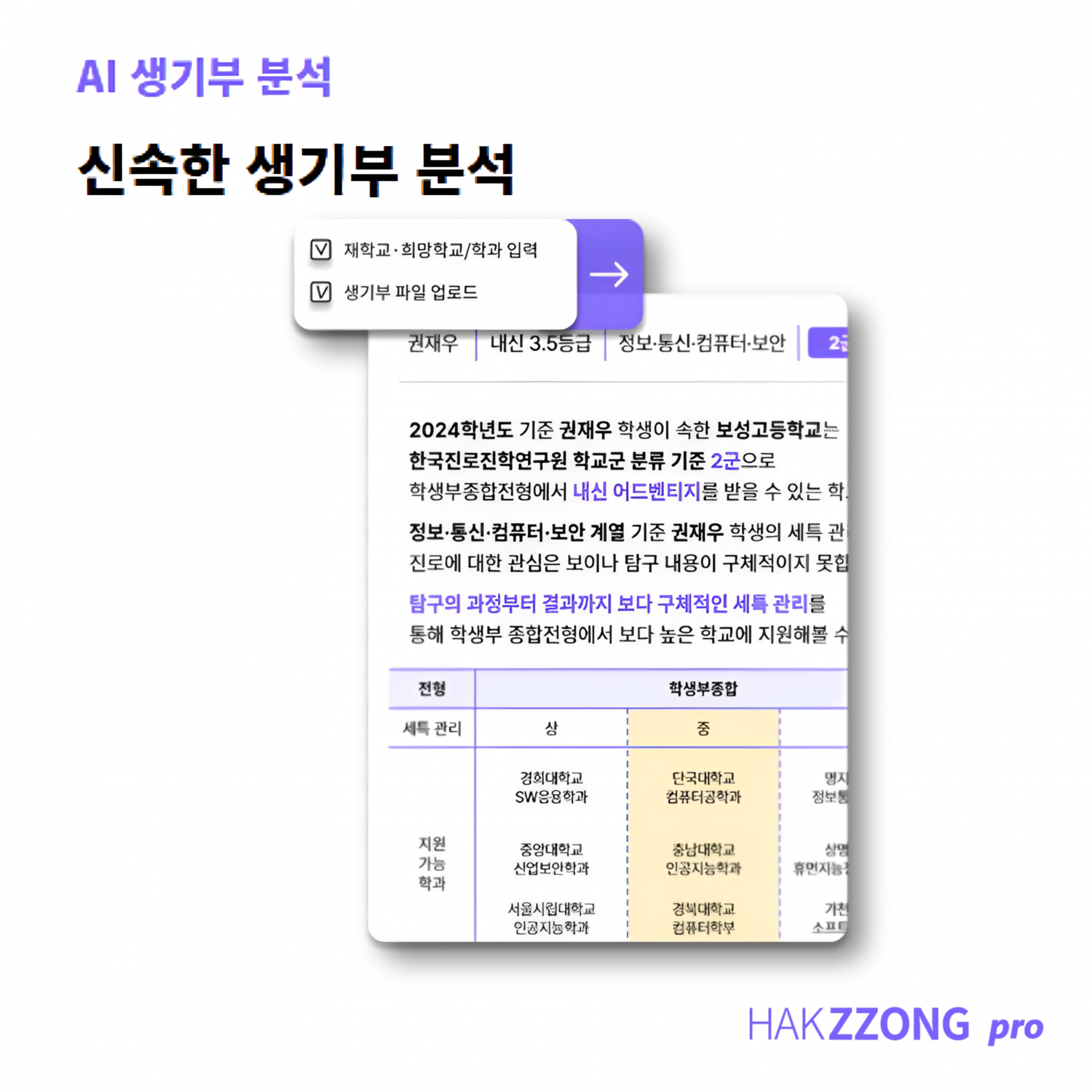 수시 학생부 마무리 & 자소서 클리닉