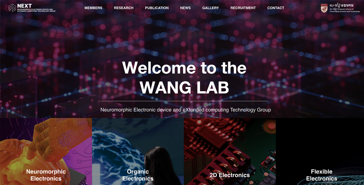 Wang lab at Korea University