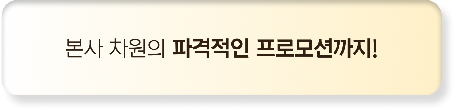 본사 차원의 파격적인 프로모션까지