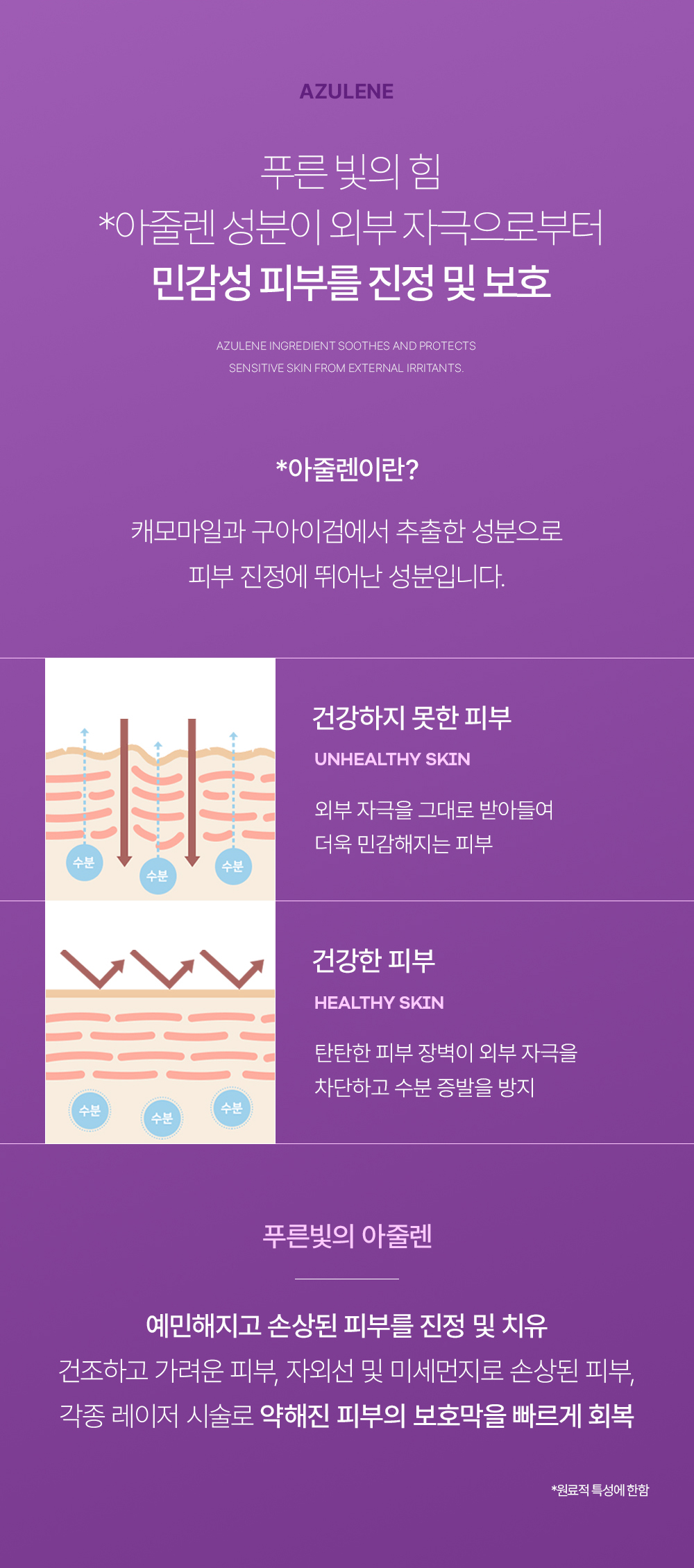 비밸런스 아줄렌 극세사 마스크팩