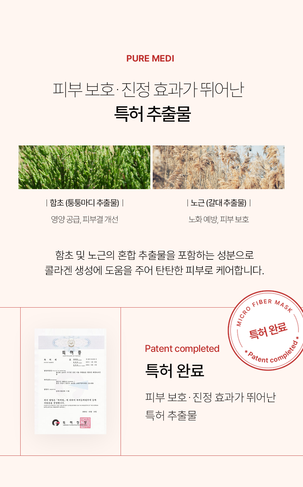 비밸런스 샐몬 DA 극세사 마스크팩