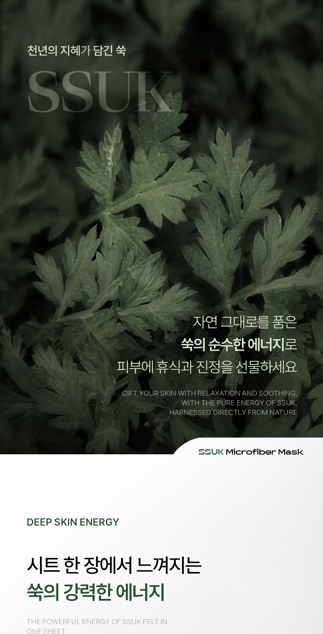 비밸런스 쑥 극세사 마스크