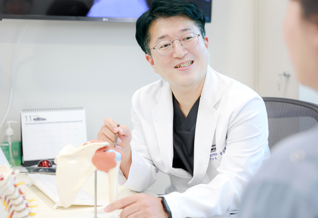 초음파 진단 장면