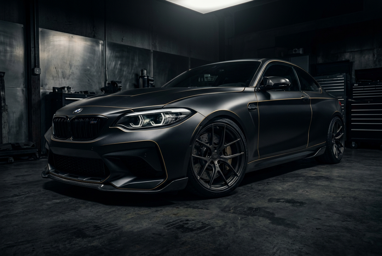 BMW M Series at the Yeongjong BMW Driving Center for private driving in Seoul